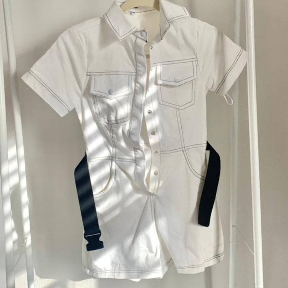 White Romper